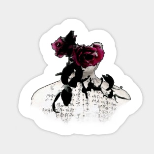 Rose Face Sticker